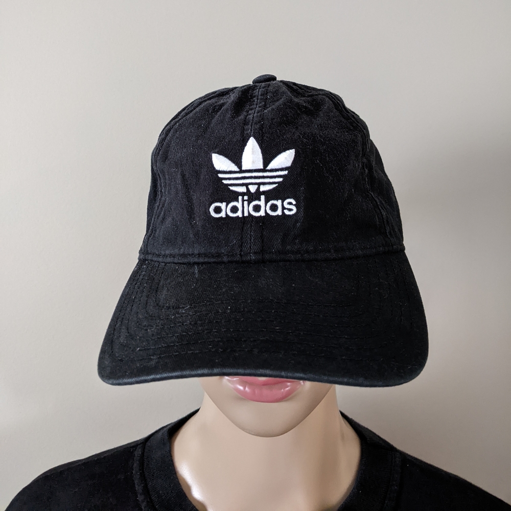 Adidas Black Ball Cap Hat